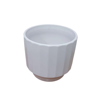 Líneas Vertical Blancas Pack de 3 Macetas