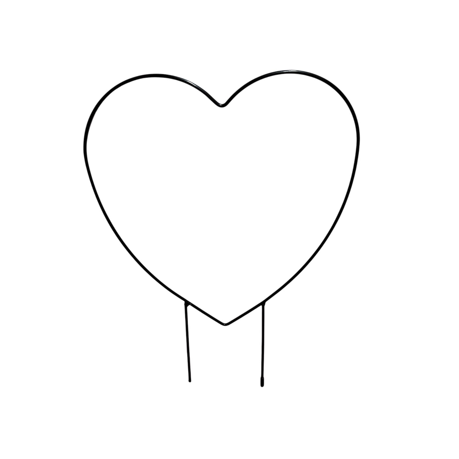 Tutor corazón  30 cm diámetro