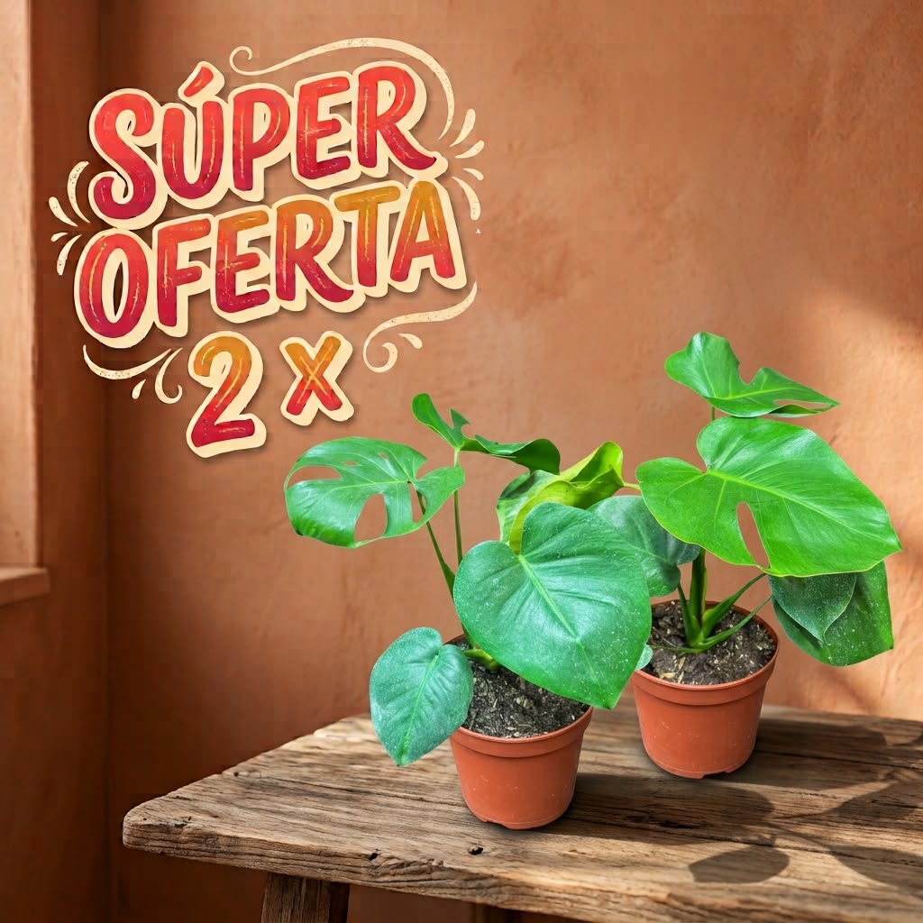 SUPER OFERTA MONSTERA MACETA 21